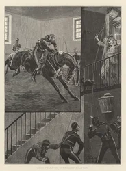 Schetsen van het militaire leven, de nieuwe onderluitenant, dag en nacht